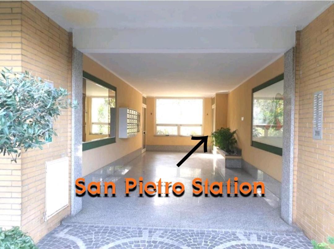 Ferienwohnung San Pietro Station Rom Exterior foto