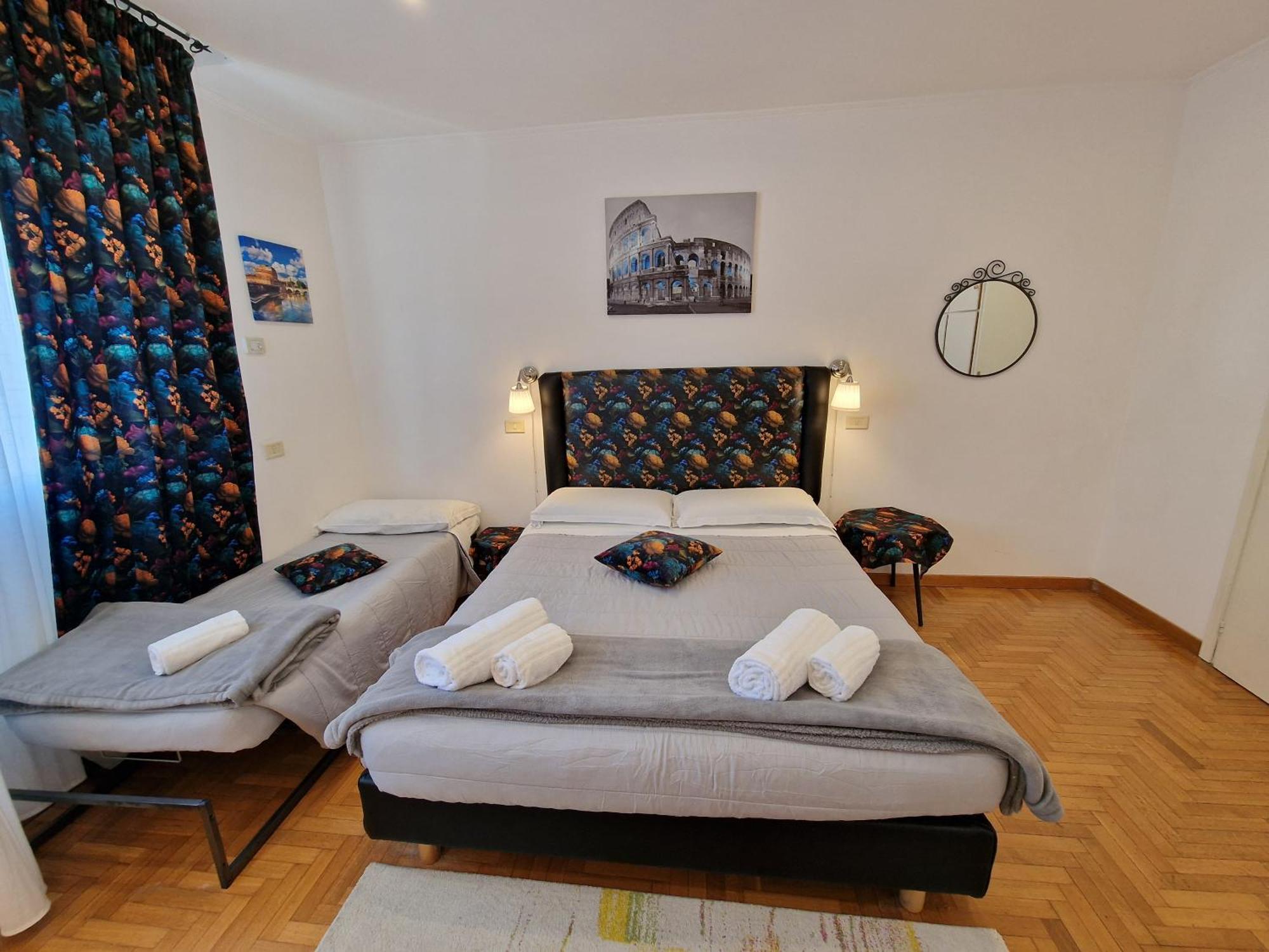 Ferienwohnung San Pietro Station Rom Zimmer foto